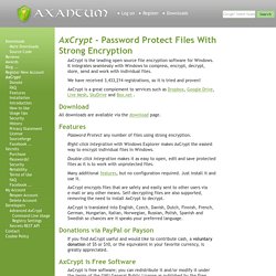 File Encryption Software
