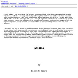 axioms - StumbleUpon