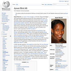 Ayaan Hirsi Ali