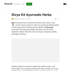 Divya Kit Ayurvedic Herbs