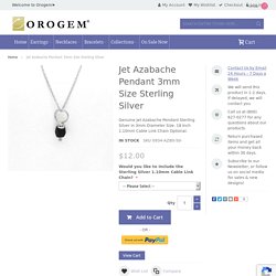 Buy Azabache Pendent Online at Low Price - Orogem.com