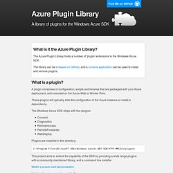 Azure Plugin Library