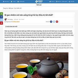 Bị Gan Nhiễm Mỡ Nên Uống Trà Gì Hỗ Trợ Điều Trị Tốt Nhất?