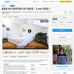 BED & BREAKFAST IN NICE - RIVIERA in Nice