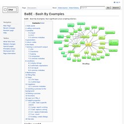 BaBE - Bash By Examples - LinuxIntro