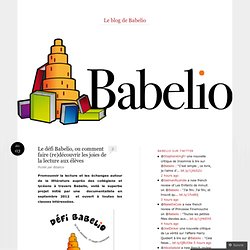 Le défi Babelio, ou comment faire (re)découvrir les joies de la lecture aux élèves