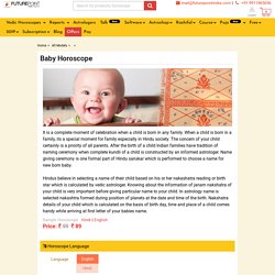 Baby Birth Horoscope, New Born Child Horoscope