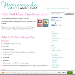 Baby Card Ideas