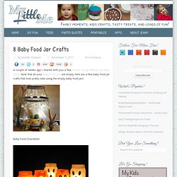 8 Crafts Using Baby Food Jars