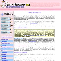 Baby shower 101- Baby Shower Games and Baby Shower Ideas!