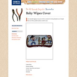 Baby Wipes Cover