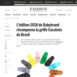 L’édition 2018 de Babybrand récompense la griffe Cacatoès do Brasil - Actualité : creation (#935593)