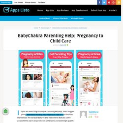 BabyChakra Parenting Help: Pregnancy to Child Care