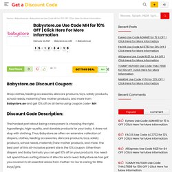 Babystore.ae Discount Coupon
