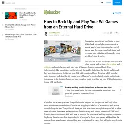 How to Back Up and Play Your Wii Games from an External Hard Drive (Build 20111230031151)