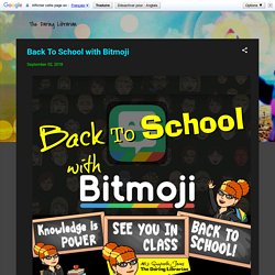 Back To School with Bitmoji