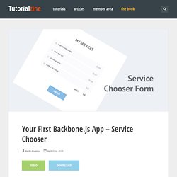 Your First Backbone.js App – Service Chooser