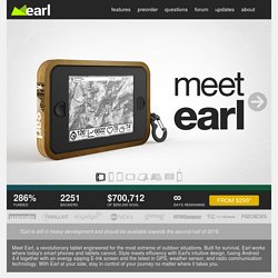 Earl - Backcountry Survival Tablet