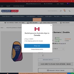 Pull Up Banner – Backdropsource Australia
