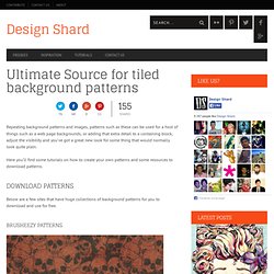 background patterns and tiled background patterns