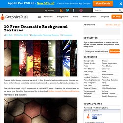 10 Free Dramatic Background Textures