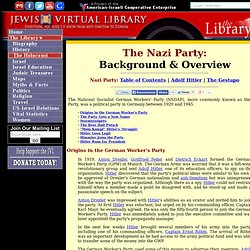 The Nazi Party (NSDAP)