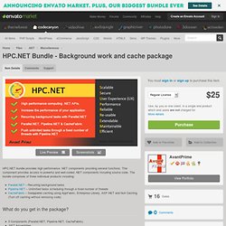 .NET - HPC.NET Bundle - Background work and cache package