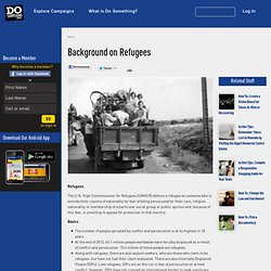 Background on Refugees