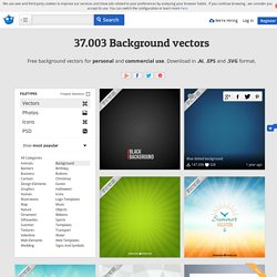 Background vectors, +37,000 free files in .AI, .EPS, .SVG format