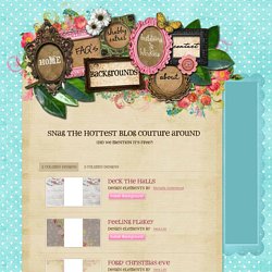 Shabby Blogs - Backgrounds - Free two column shabby chic blog templates with a twist of scrapbooking style!