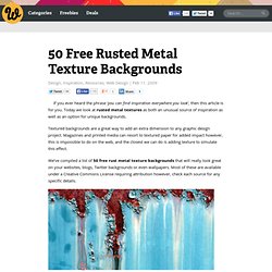 50 Free Rusted Metal Texture Backgrounds