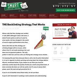 THE Backlinking Strategy That Works — The Smart Passive Income Blog