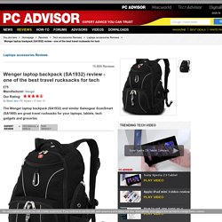 Wenger laptop backpack (SA1932) review - best tech travel rucksacks