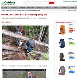 How to Choose the Best Backpacking Backpack