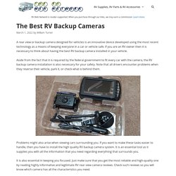 10 Best RV Backup Cameras Reviewed and Rated in 2021