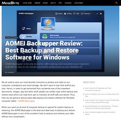 AOMEI Backupper Review: Best Backup and Restore Software for Windows