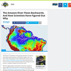The Amazon River Flows Backwards, And Now Scientists Have Figured Out Why