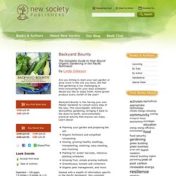 New Society Publishers - Backyard Bounty