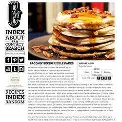 Bacon n' Beer Griddle Cakes