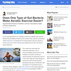 Does One Type of Gut Bacteria Make Aerobic Exercise Easier?