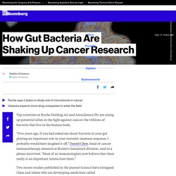 How Gut Bacteria Are Shaking Up Cancer Research