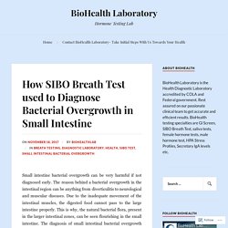 Increased Bacterial Burden On Upper GI System