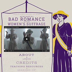 Bad Romance: Women's Suffrage