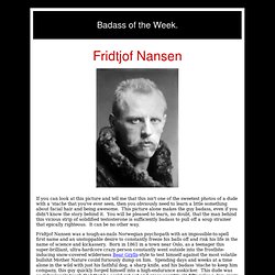 Fridtjof Nansen