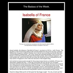 Isabella of France