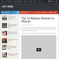 Top 10 Badass Women in Movies