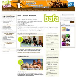 BAFA : devenir animateur - Ifac