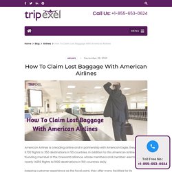 How Claim Lost Baggage With American Airlines