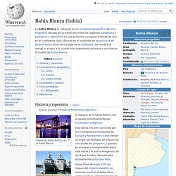 Bahía Blanca (bahía)