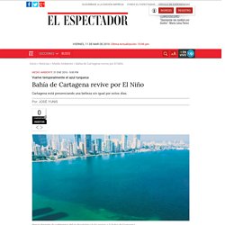 Bahía de Cartagena revive por El Niño